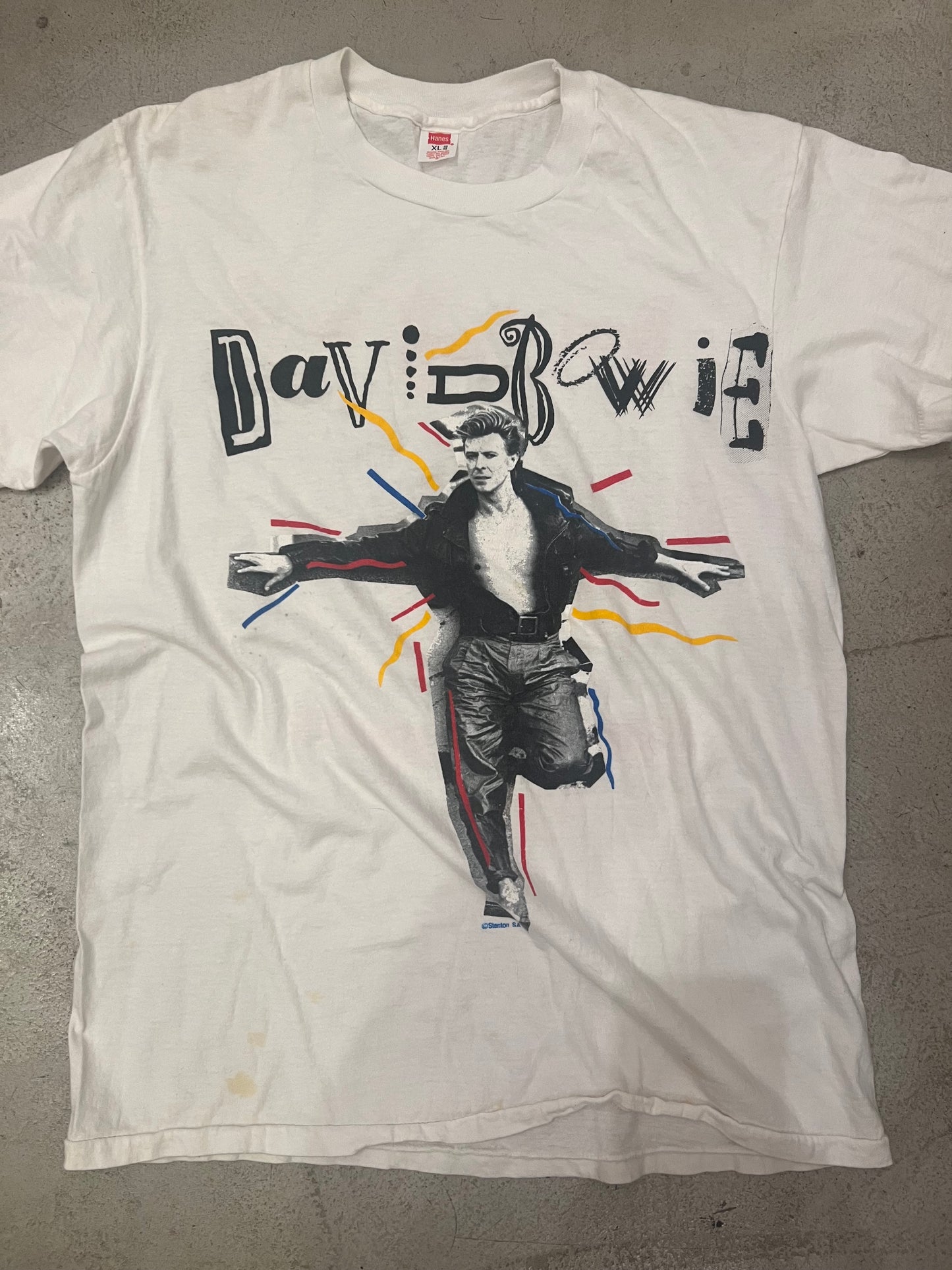 Vintage David Bowie 1987 Tour Tee