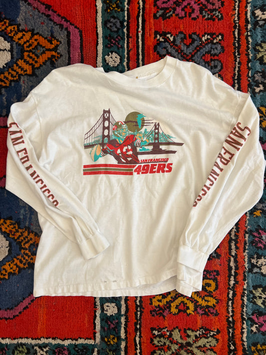 Long Sleeve 49Ers Tee Size M