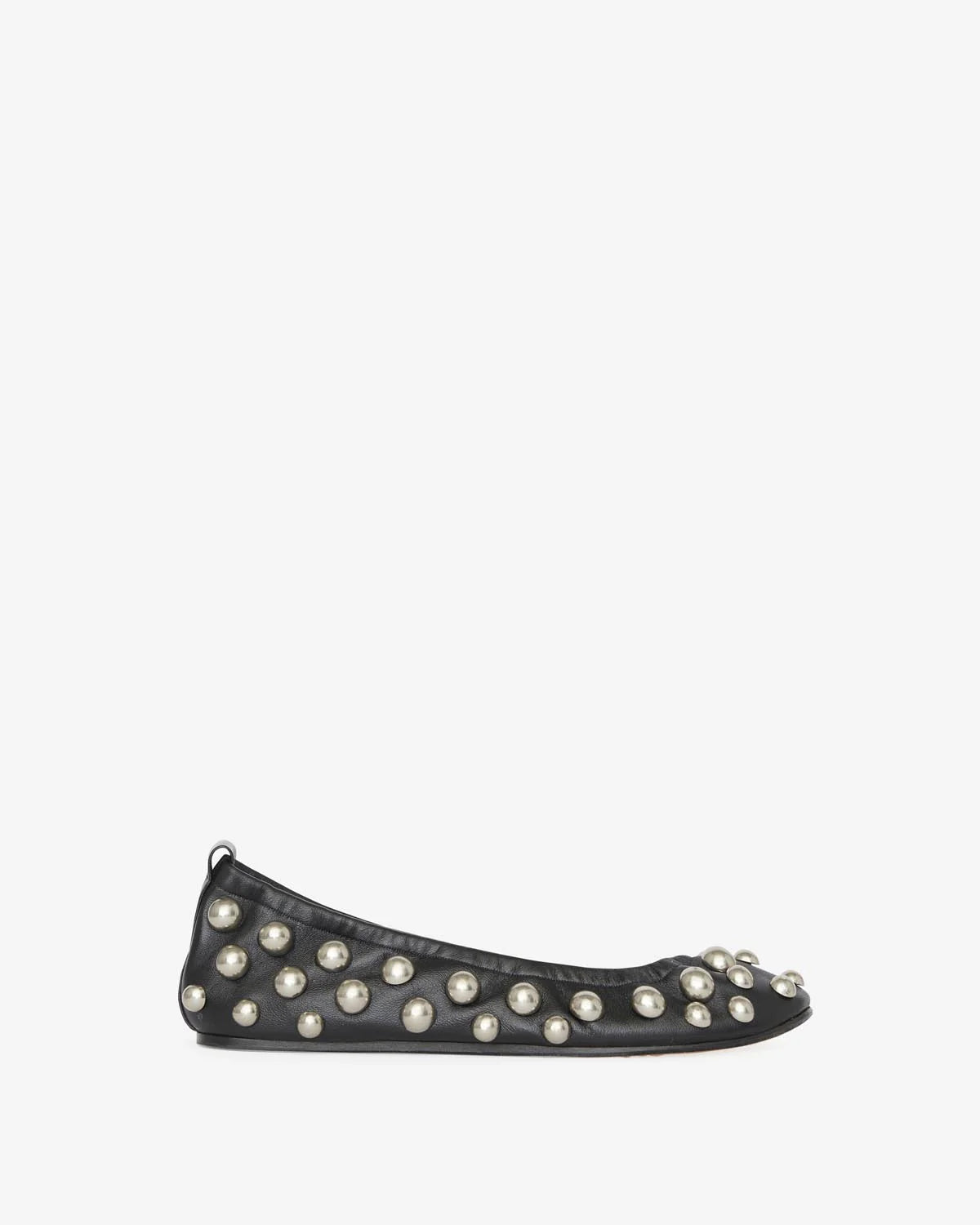 Belna Studded Ballet Flats - Black