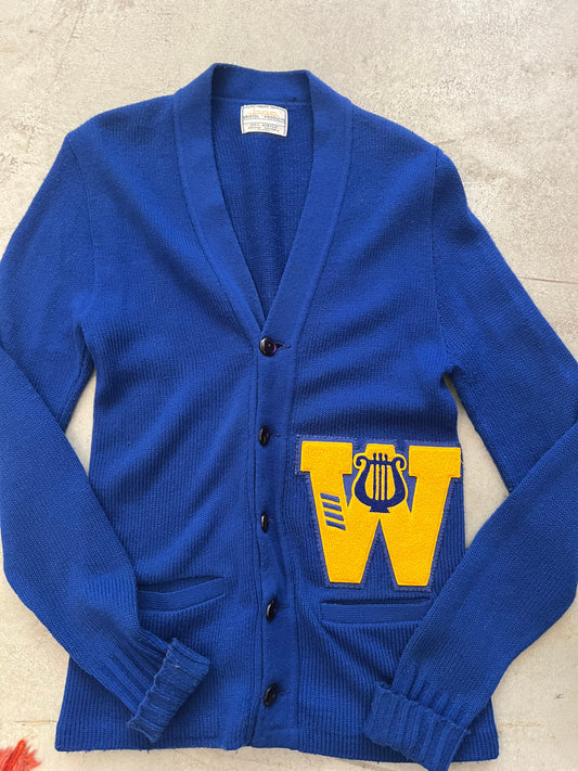 Vintage 1960s Varsity Sweater L