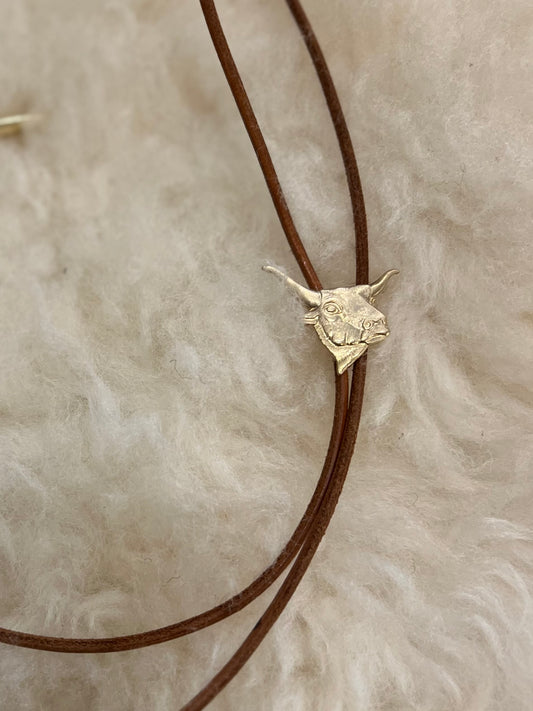 Bull Bolo Tie