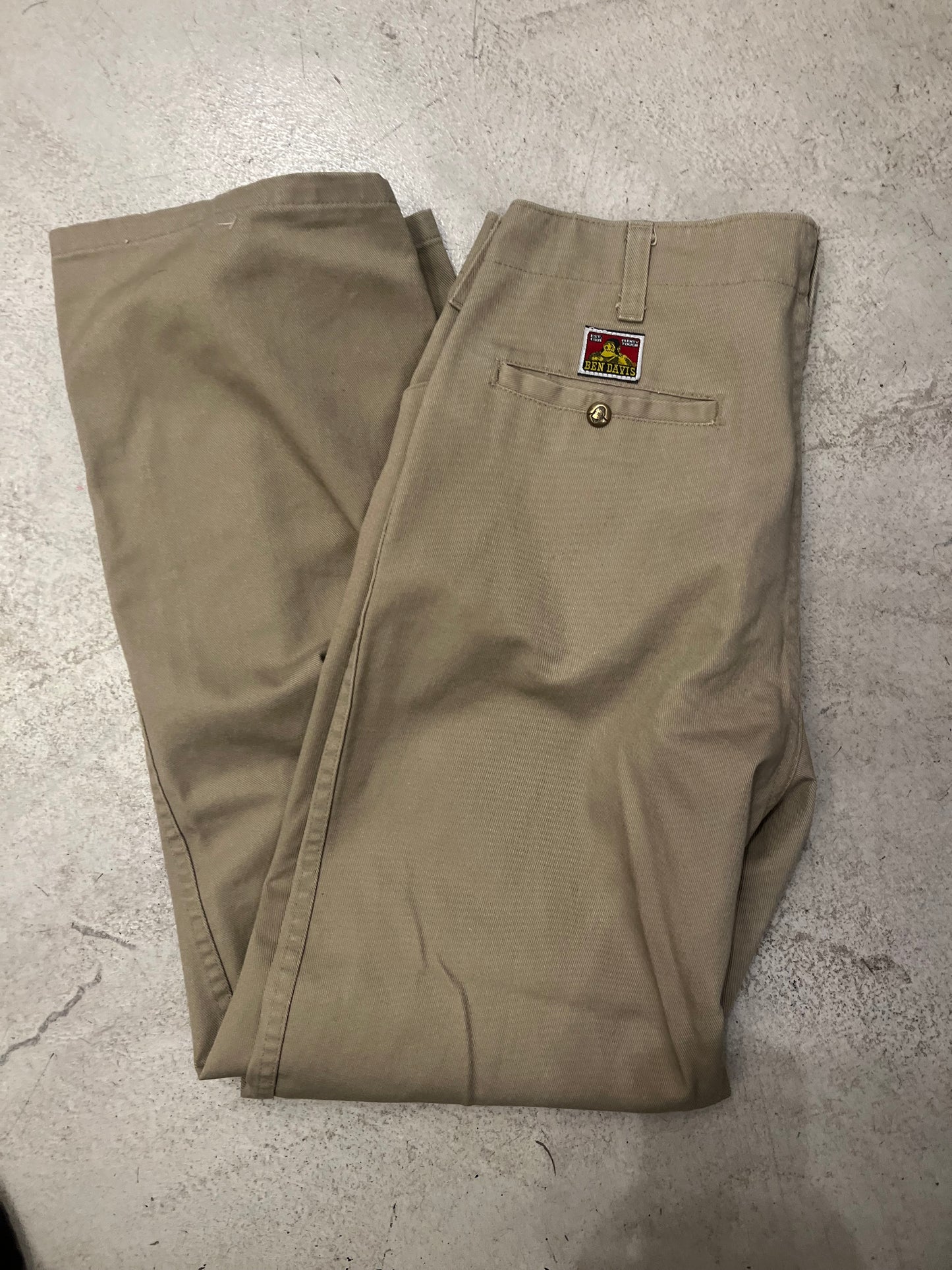 Vintage Ben Davis Khaki Work Pants 34