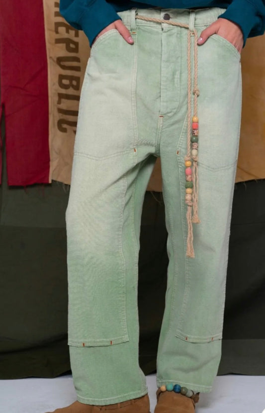 P71 Carpenter Pant - Smoke Green