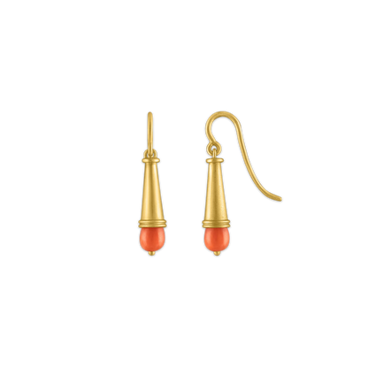 Coral Beecher Earring