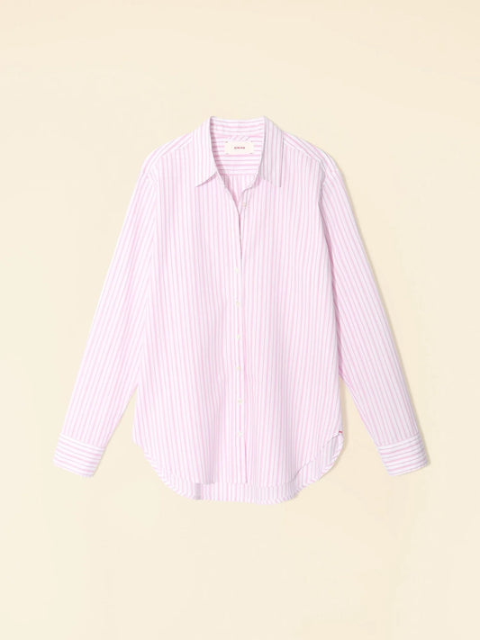 Beau Shirt- Peony Stripe