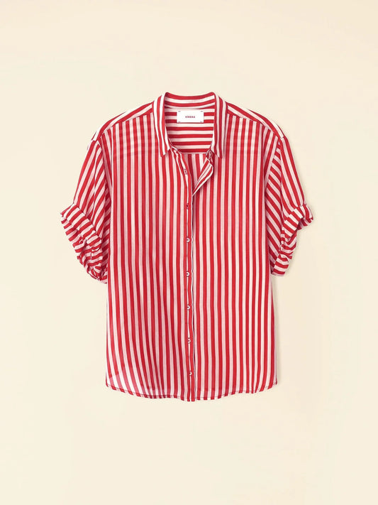 Channing Shirt - Burnt Dune Stripe