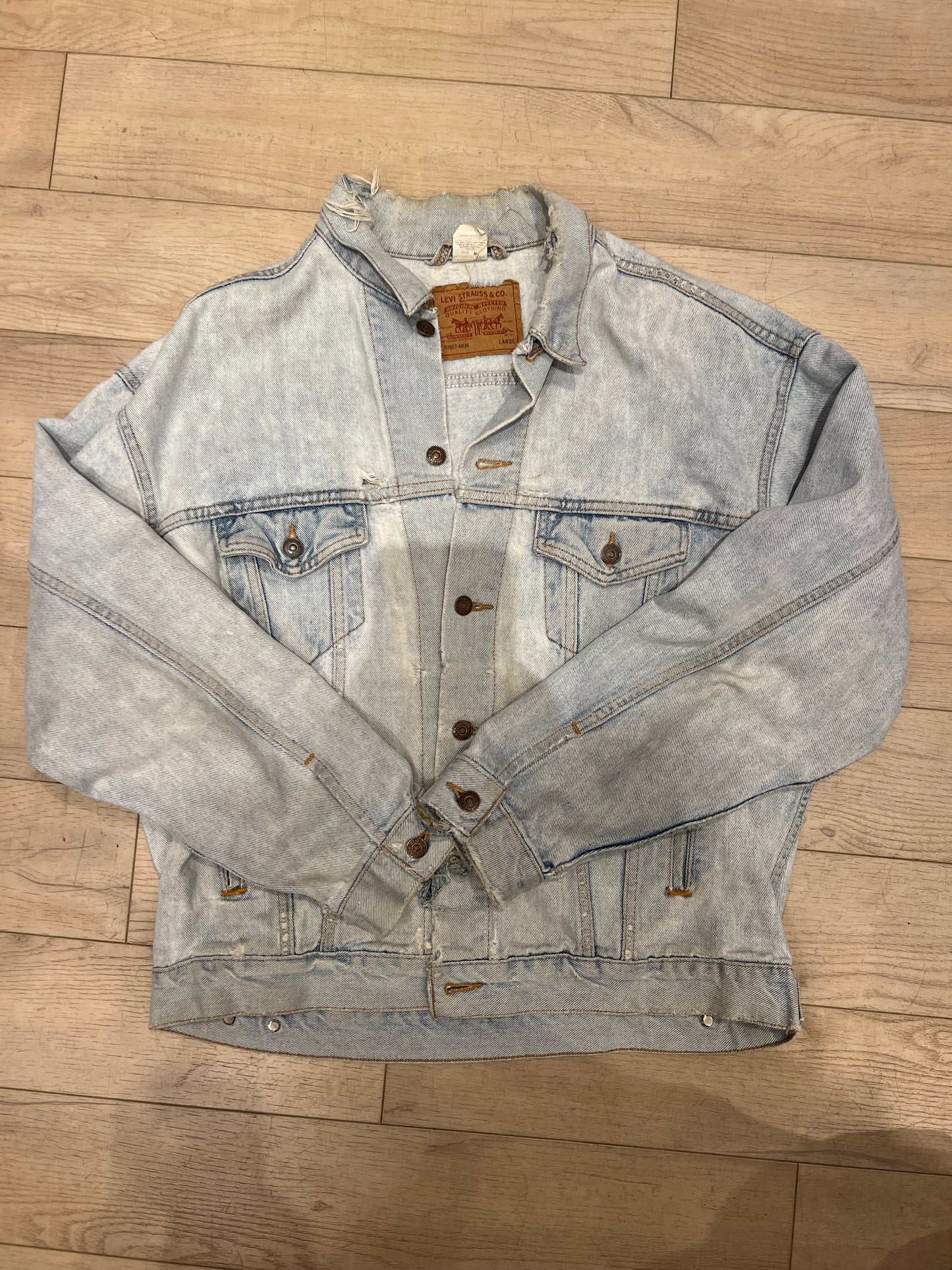 Vintage Levi’s Distressed Denim Jacket