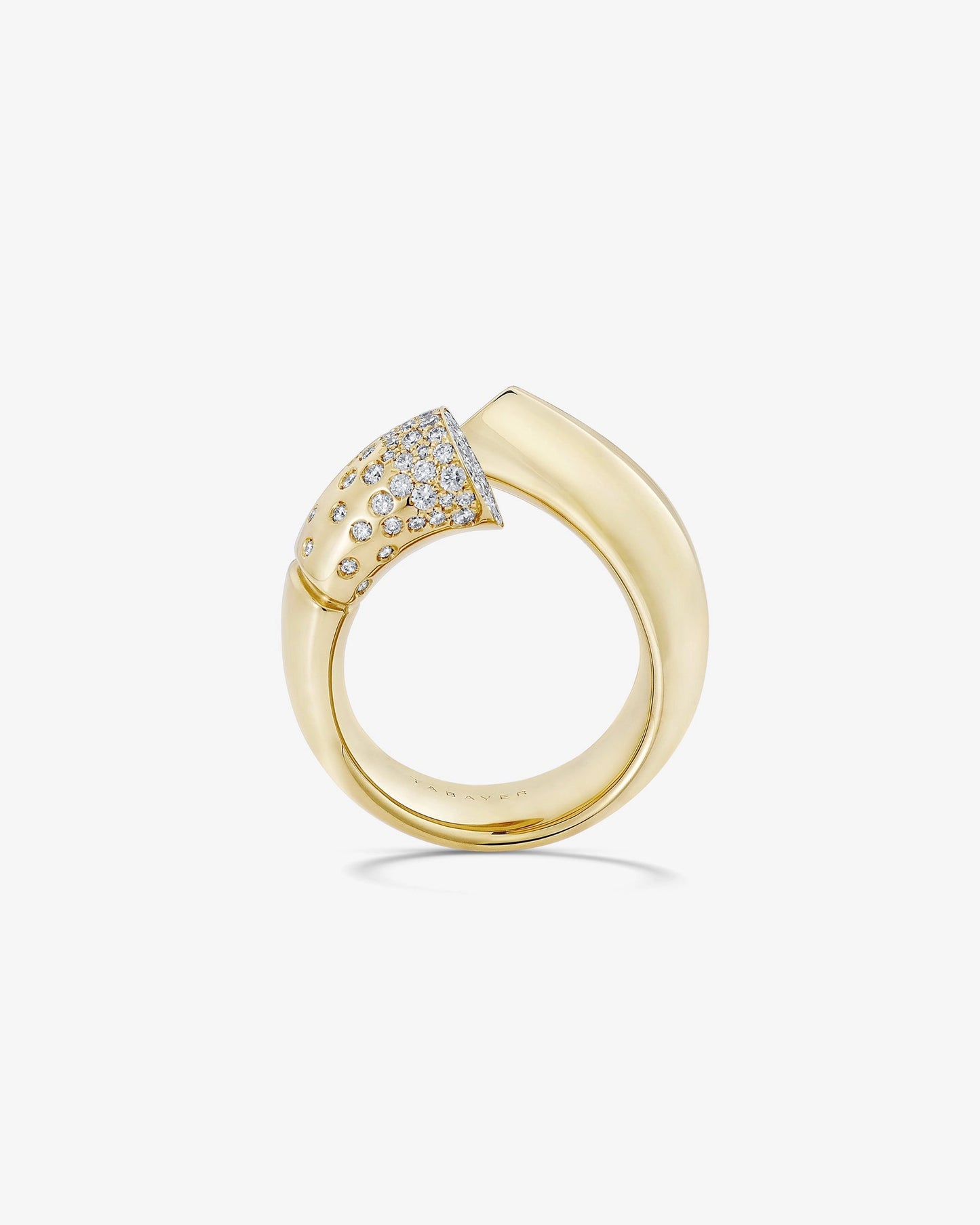 Oera Ring Larger with Pave