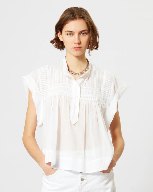 Leaza Top in White