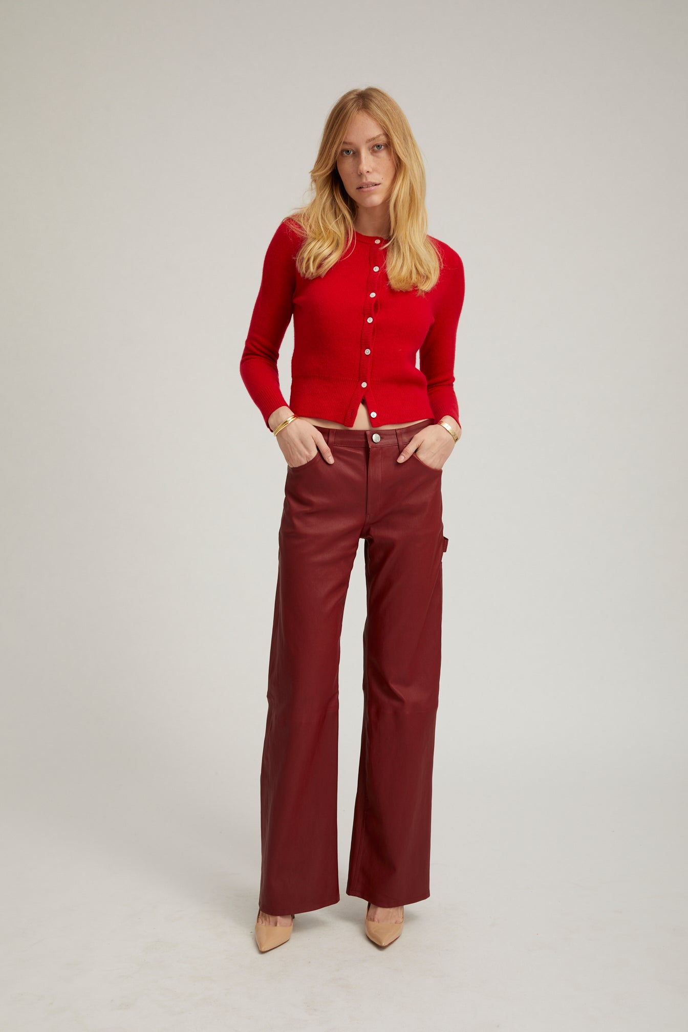 Carpenter Pants Cherry