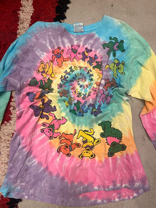 Vintage Grateful Dead Tie Dye Long Sleeve