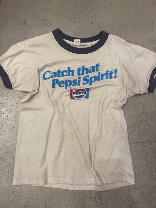 Vintage Pepsi Ringer Tee