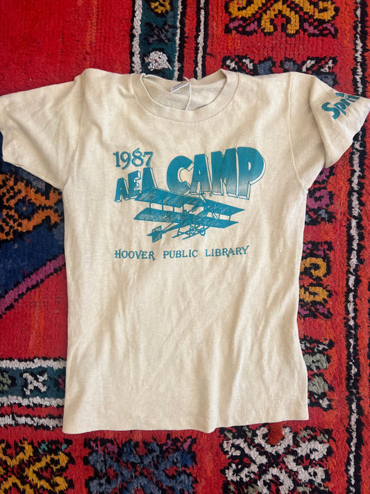 Vintage 1987 AEA Camp Tee