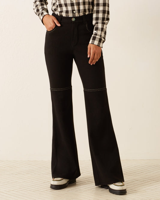 Bunny Onyx Wool Pant