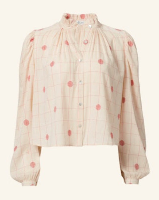 Ana Poppy Dot Shirt