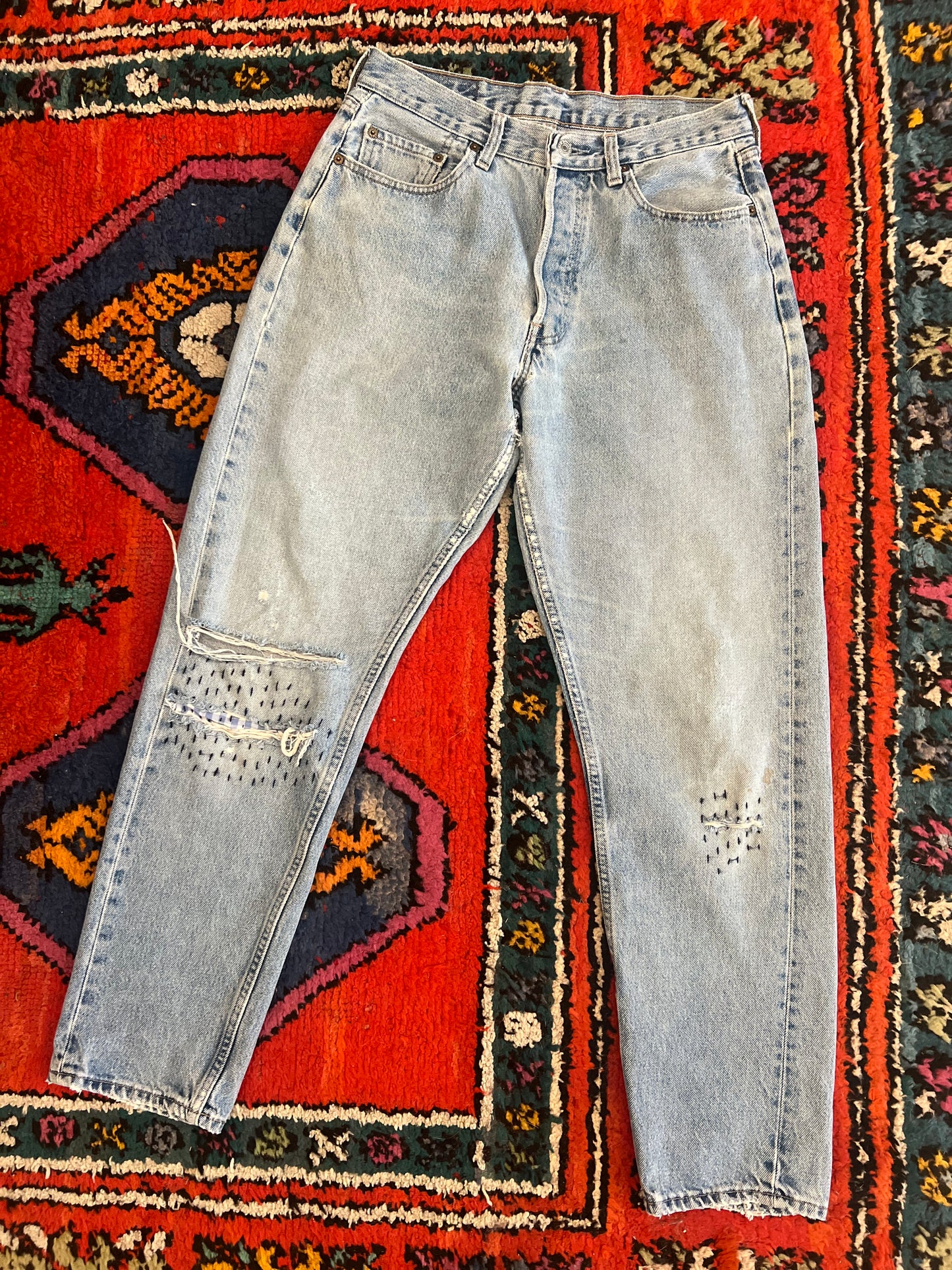 90S Distressed Custom Levis Size 33