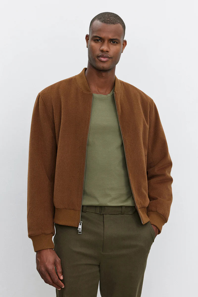 Frazier Bomber Jacket - Tobacco