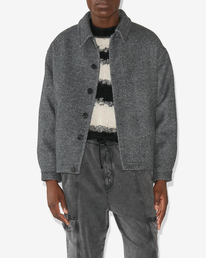 Simon Coat in Grey