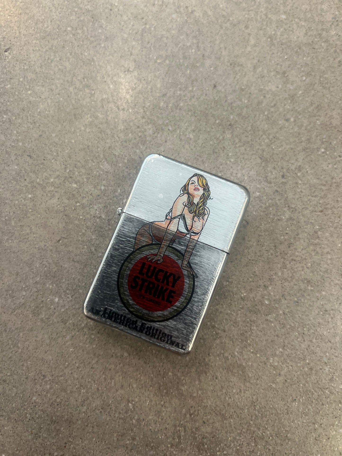 Vintage Lucky Strike Lighter