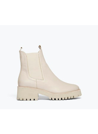 Brooke Boot - Cream Calf