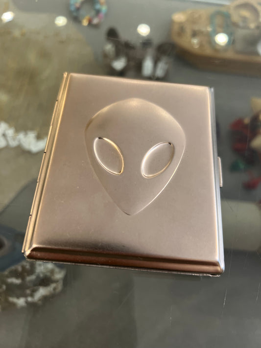 Vintage Alien Card Case