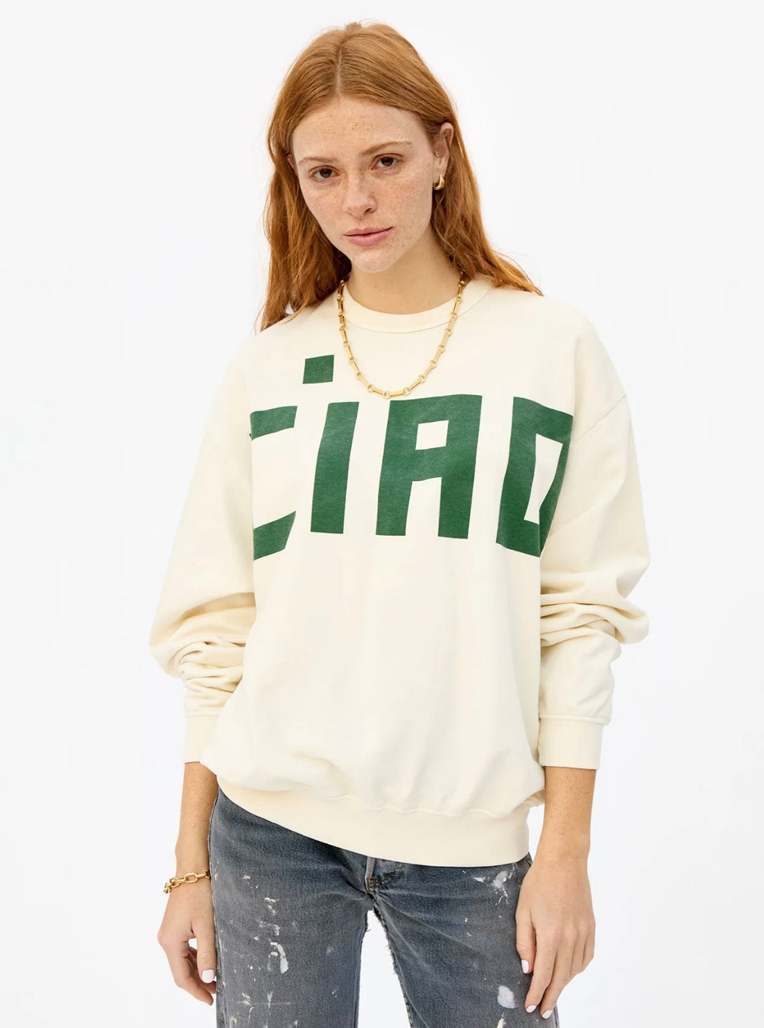 Oversized Sweatshirt Grand Block Ciao