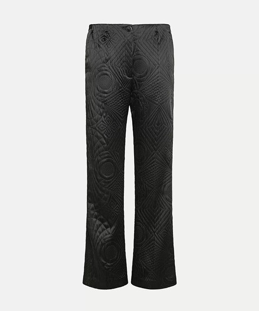 Matelass Couture Pants - Nero