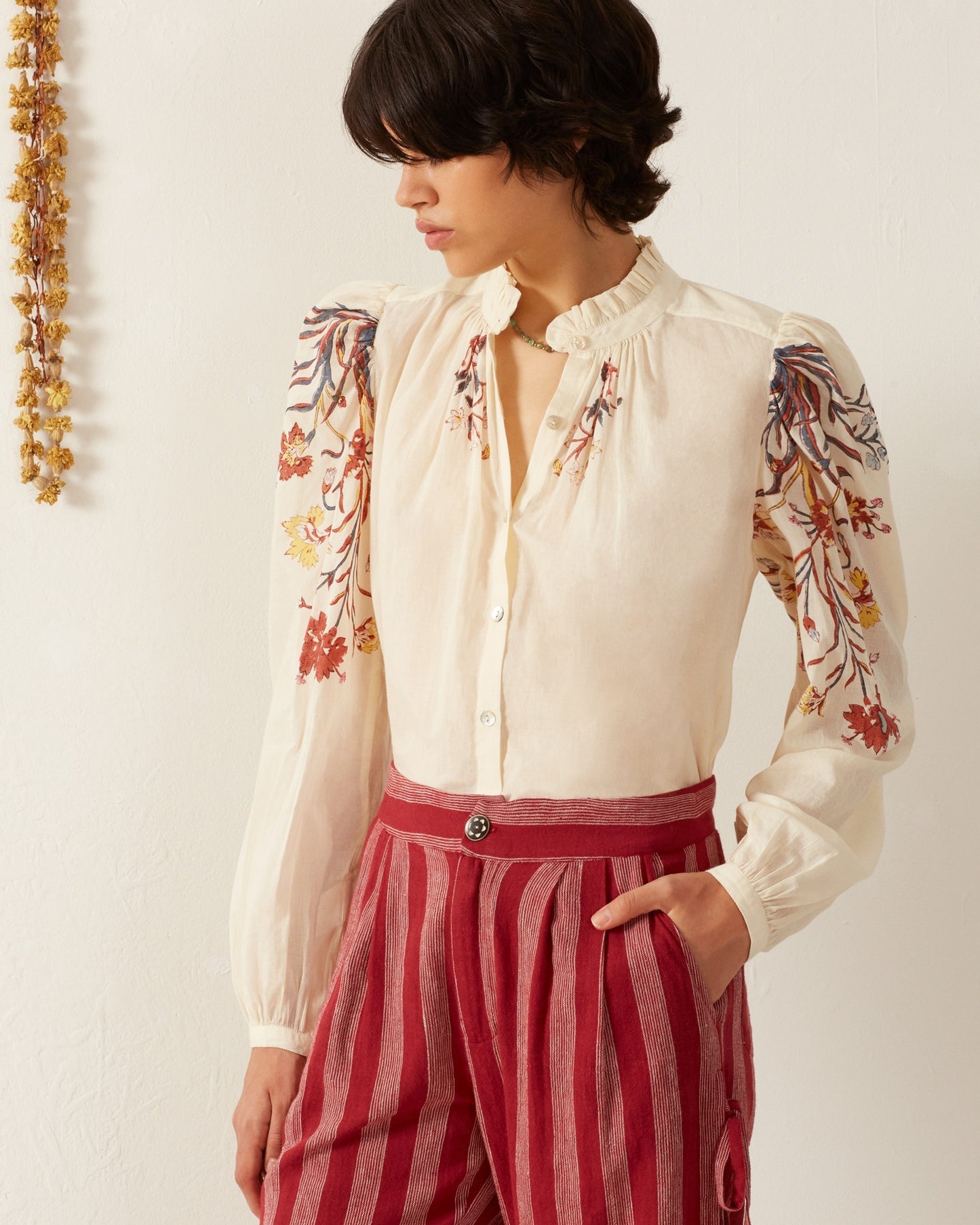 Annabel Sun Lily Valley Shirt