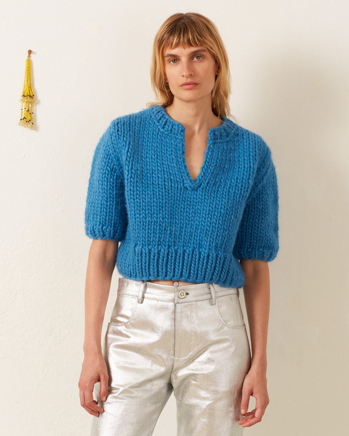 Leni Lapis Knit Top