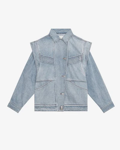 Harmon Jacket in Ice Blue