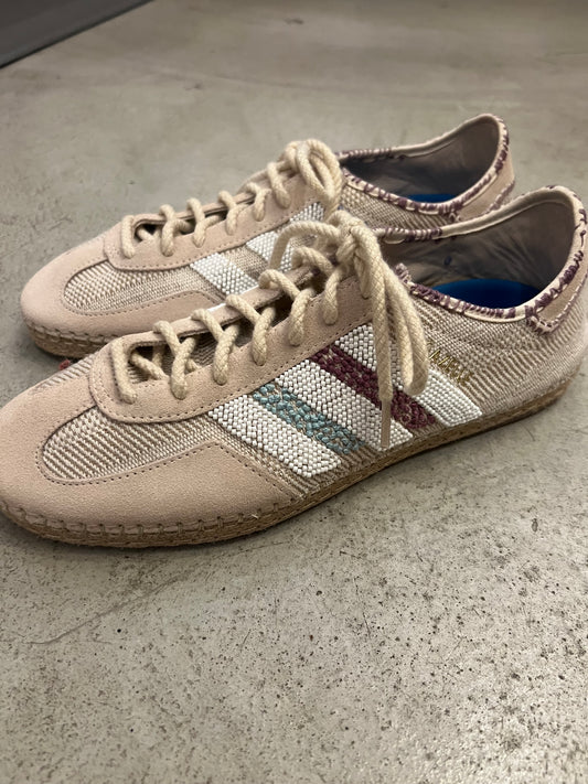 Embellished Woven Adidas Gazelles