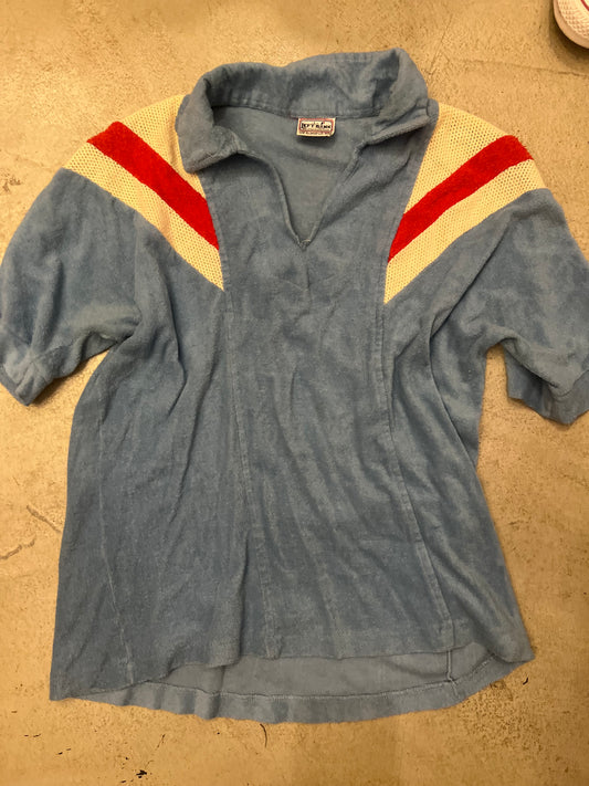 Vintage Left Bank Terry Cloth Top