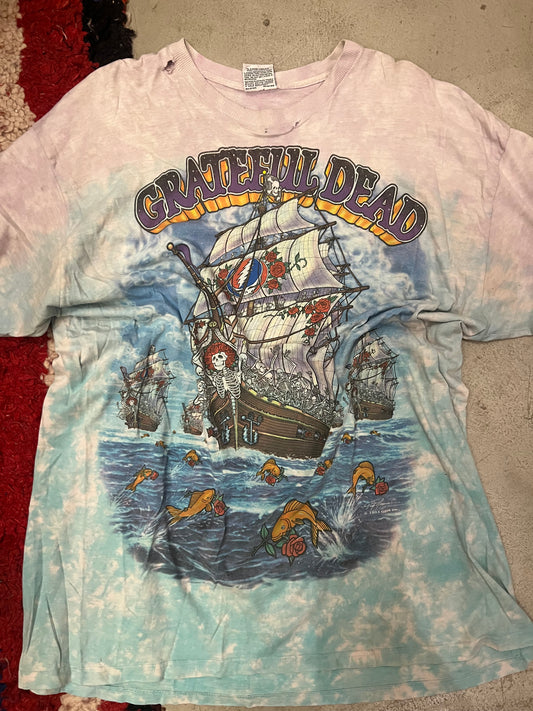 Vintage Grateful Dead Ship of Fools Tee