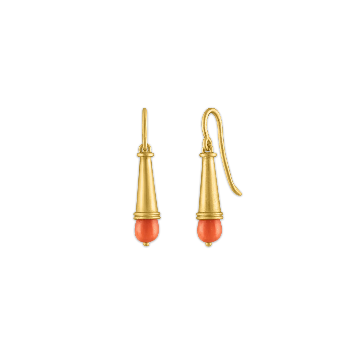 Coral Beecher Earring