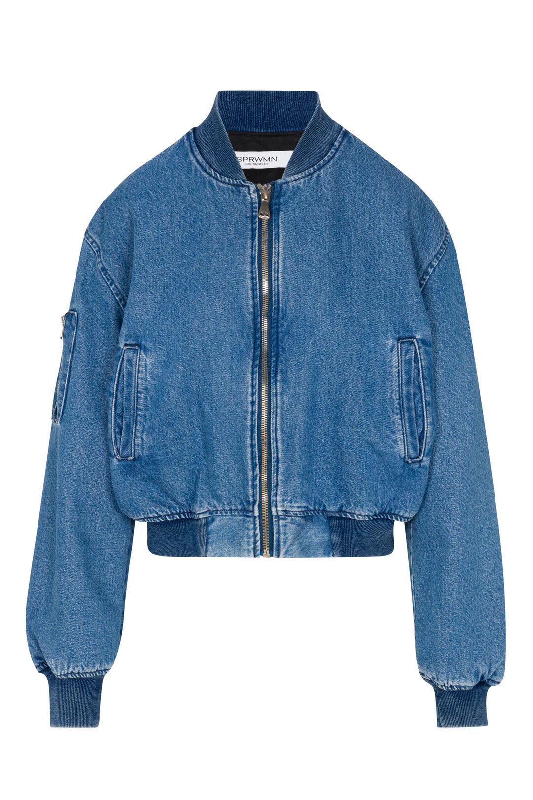 Coco Denim Bomber Jacket