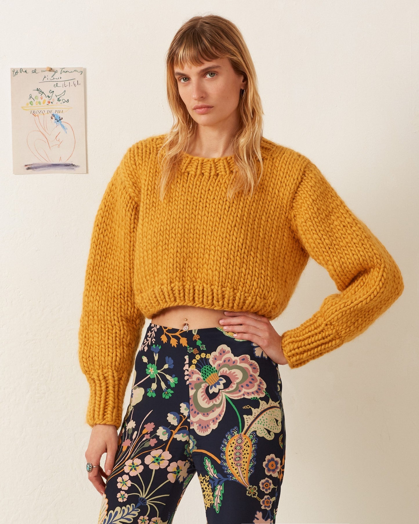 Ella Mango Knit Sweater