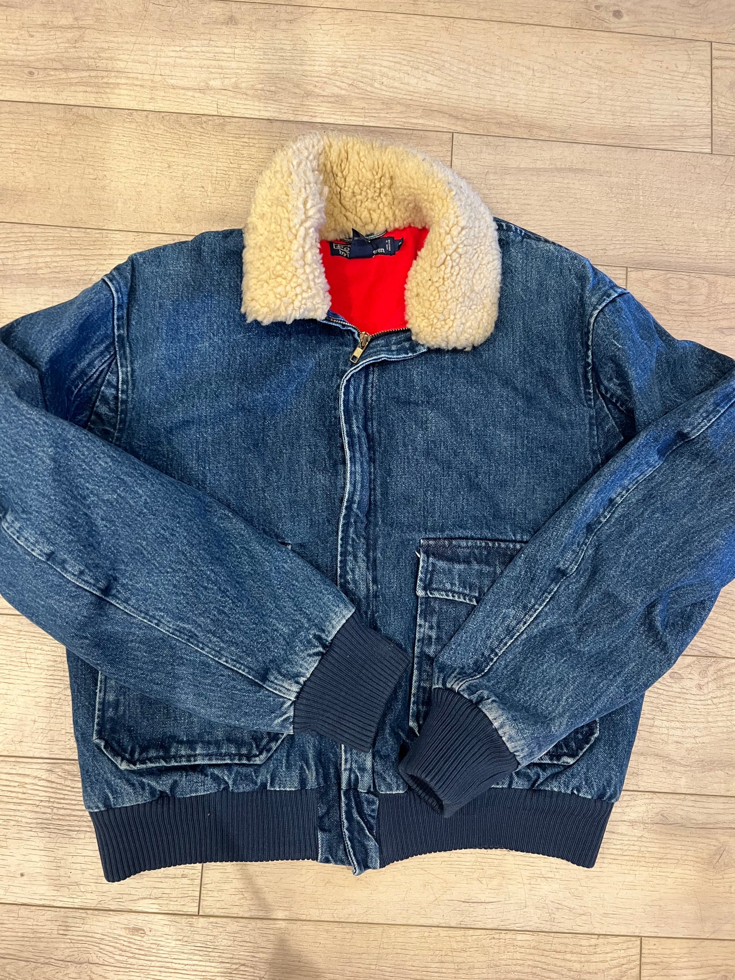 Vintage Polo Denim Bomber