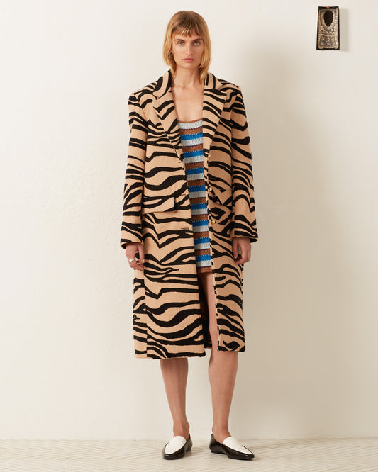 Captain Zebra Mirage Coat