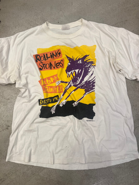 Vintage Rolling Stones 1990 Europe Tour Tee