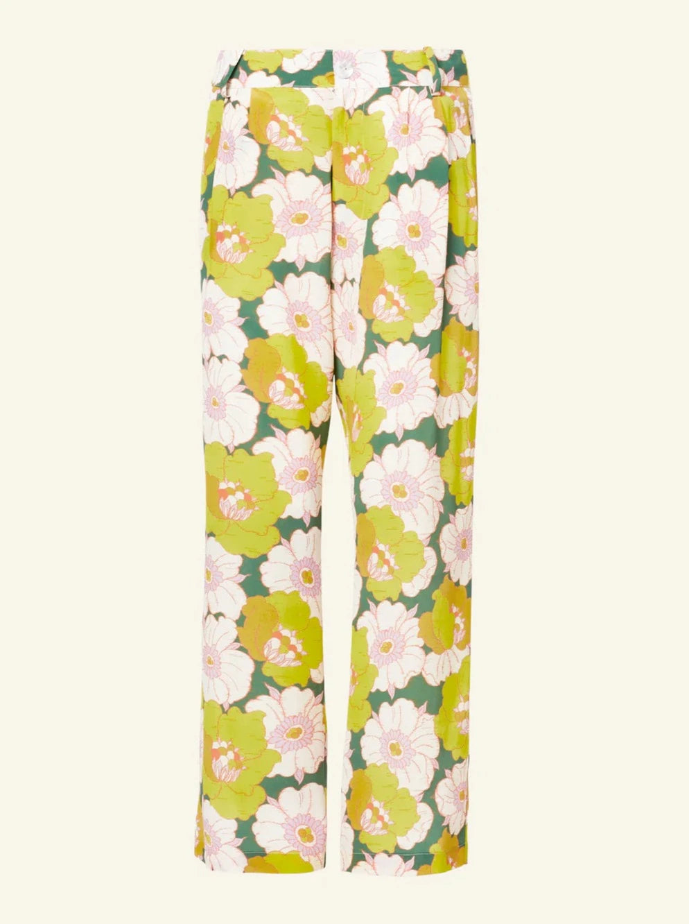 Colette Citrus Blossom Silk Pant