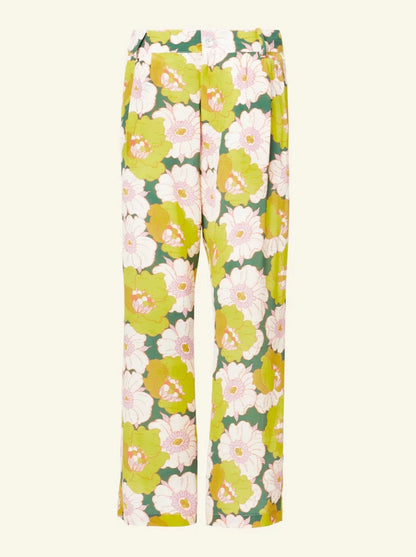 Colette Citrus Blossom Silk Pant
