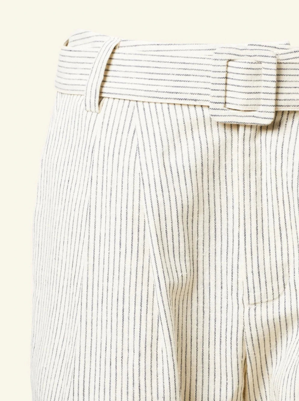 Colette Cloud Stripe Belted Pant