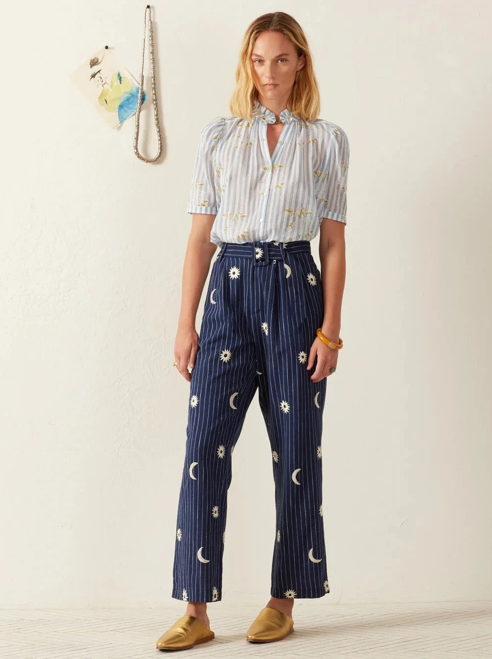 Colette Luna Stripe Pant