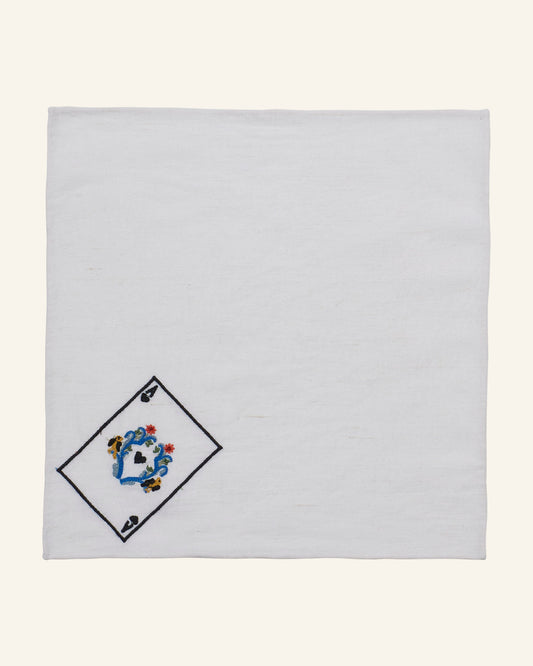 Cai Ace of Hearts Handkerchief