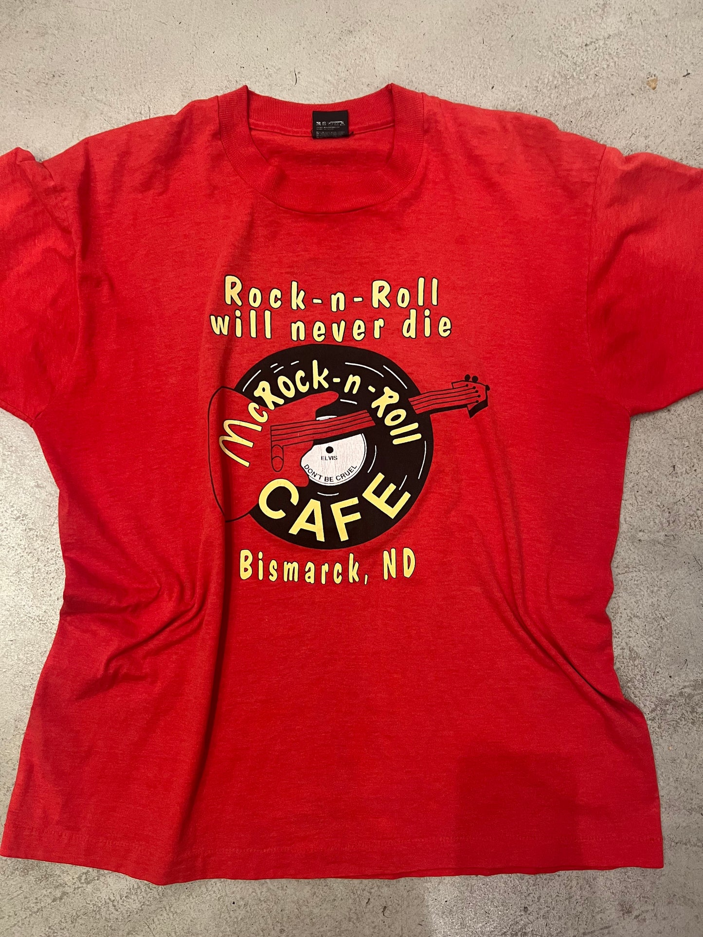 Vintage Elvis Rock-n-Roll Tee