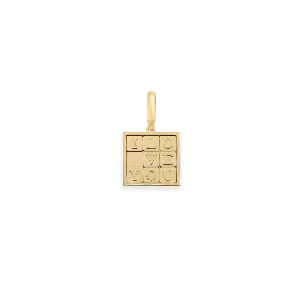 Bruno Yellow Gold Baby Puzzle Pendant