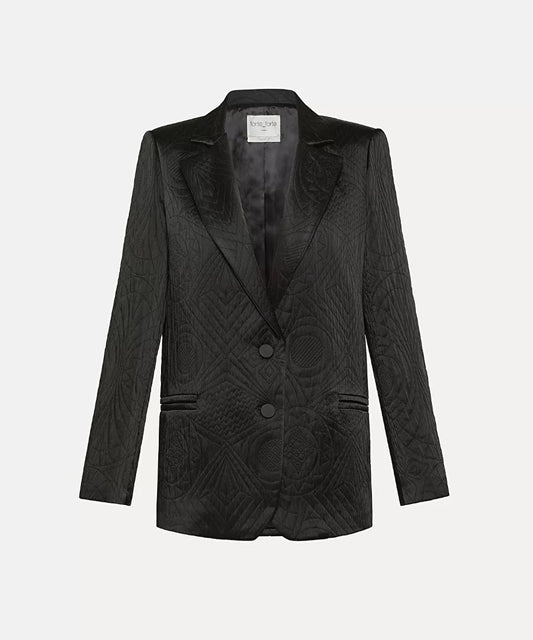 Matelass Couture Sartorial Jacket - Nero