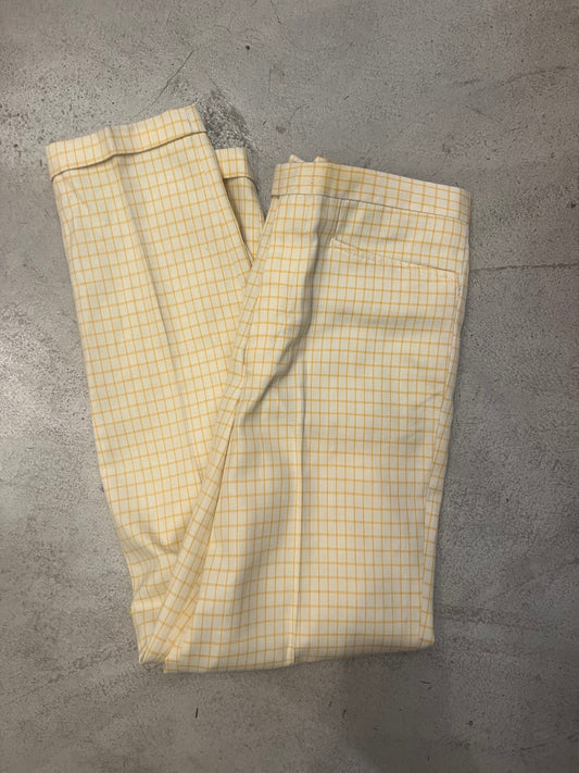 Vintage Yellow Plaid Pants