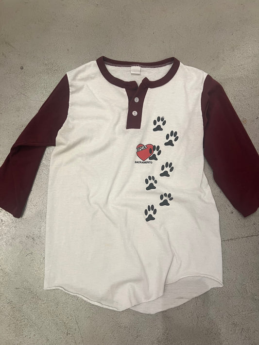 Vintage SPCA Sacramento Baseball Tee