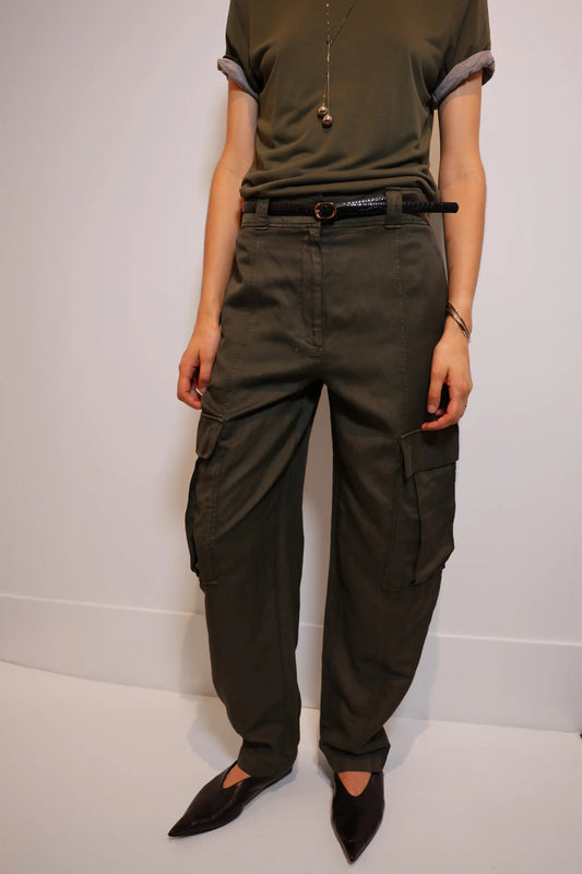 Connor Cargo Pants- Olive